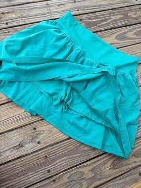 Ebb & Flow Athletic Skort Teal Size Large